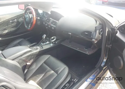 2010 BMW 650I z USA, uszkodzony, nr VIN WBAEA5C59ACV93653